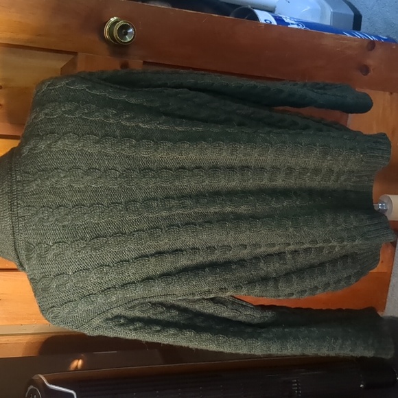 COUNTRY CLASSICS* Bunratty Shawl Neck sweater 100% wool long sleeve XXL men's - Picture 10 of 17